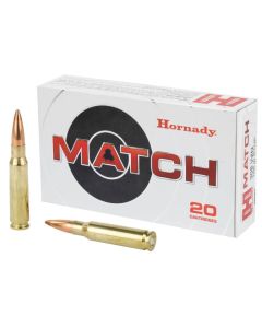 Hornady Match - 308 WIN 168 GR HPBTM MATCH