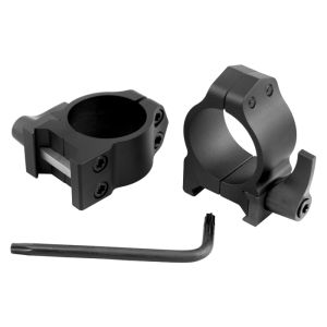 Warne Maxima QD Rings 1" Low Matte - 200LM