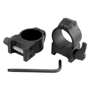 Warne Maxima QD Rings 1" Medium Matte - 201LM