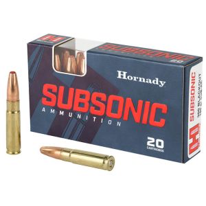 Hornady Subsonic - 300 BLACKOUT 190 GR SUB-X