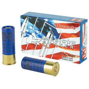 Hornady American Gunner - 12 GA REDUCED RECOIL 1 OZ RIFLED SLUG