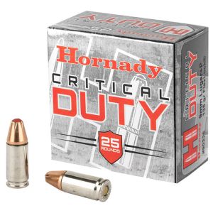 Hornady Critical Duty - 9MM LUGER+P 135 GR FLEXLOCK