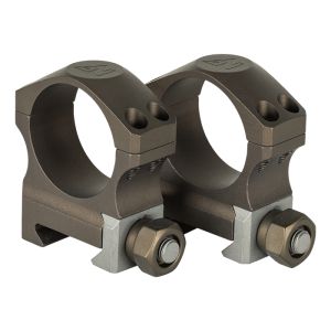Nightforce Ultralite 30mm 2 Screw Medium Height Rings - Dark Earth