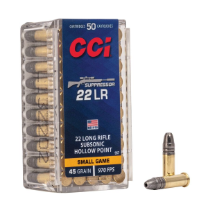 CCI Suppressor 22 LR 45 GR