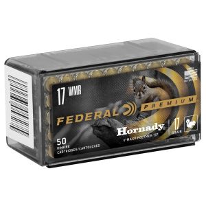 Federal Premium V-Shok - 17 HMR V-MAX