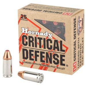 Hornady Critical Defense - 9MM LUGER 115 GR FTX