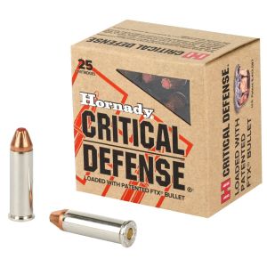Hornady Critical Defense - 38 SPL 110 GR FTX