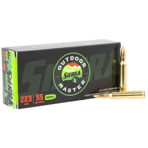 Sierra Outdoor Master 223 REM 55 GR HPBT
