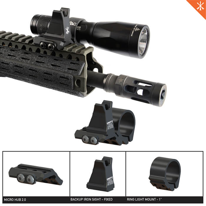 Unity Tactical FUSION FrontSight■フロントサイト Unity Tactical FUSION Fixed Front Sight FUS-S2F on Sale