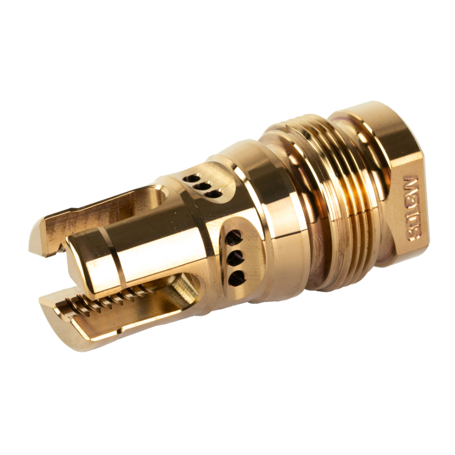 SOLGW NOX XENO 5.56 Muzzle Device Bronze NOX9-556-XENO-BRZ on Sale